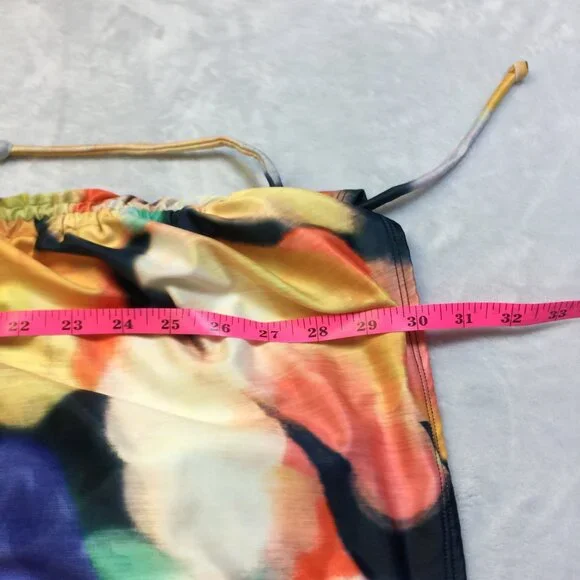 New! Swim by Cacique Tankini Top 40D Tie Dye Light Lined Plunge Underwired - Picture 16 of 16